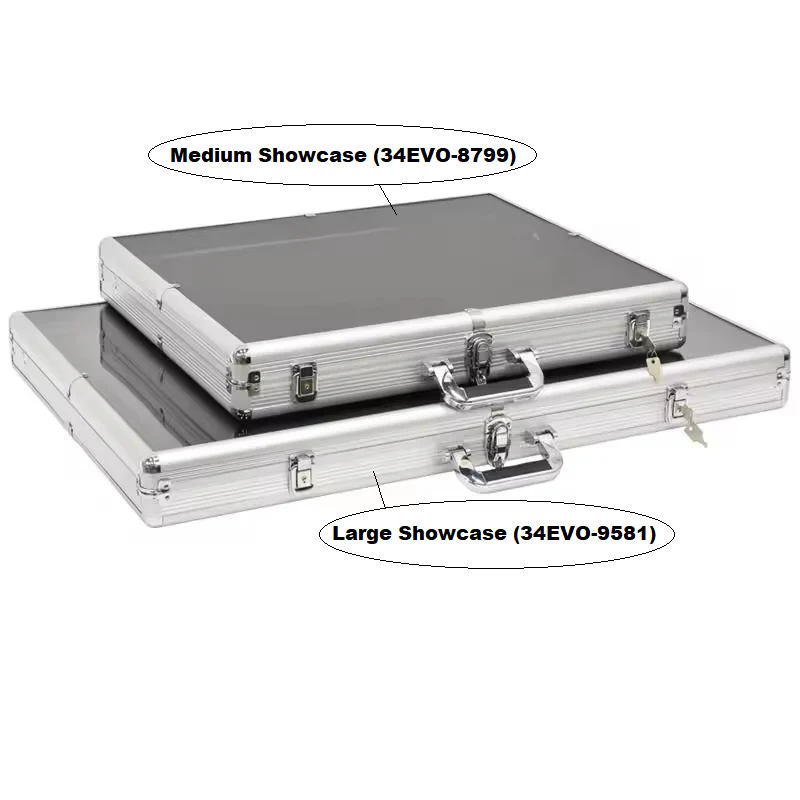 EVORETRO - Aluminium Acrylic Display Showcase - Large - Image 3