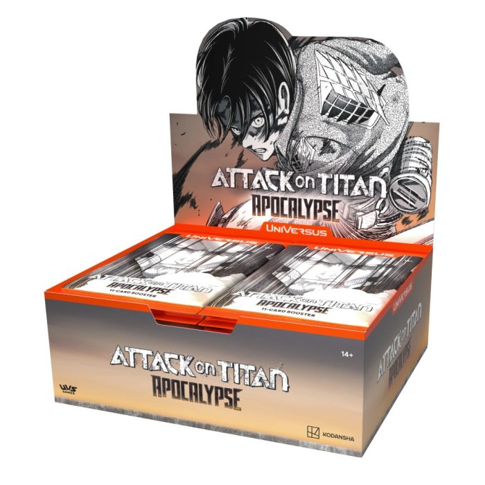 UniVersus Attack on Titan: Apocalypse Booster Display