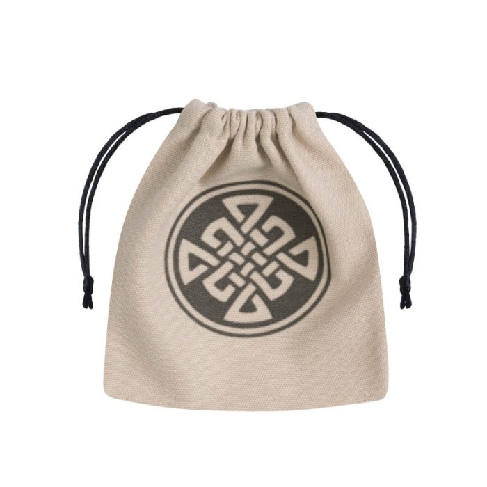 QW - Celtic Beige & black Dice Bag