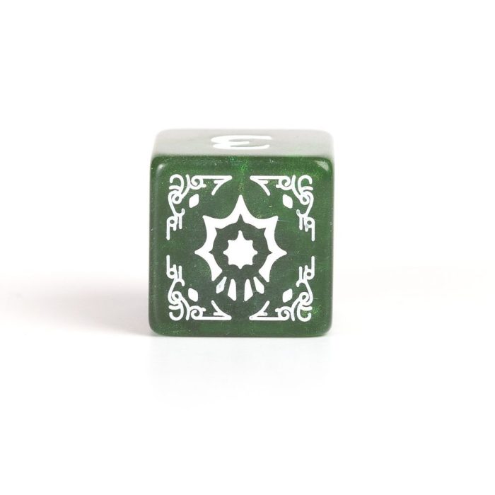 Sirius Dice - D&D Adventure Dice - Cleric - Green - Image 2