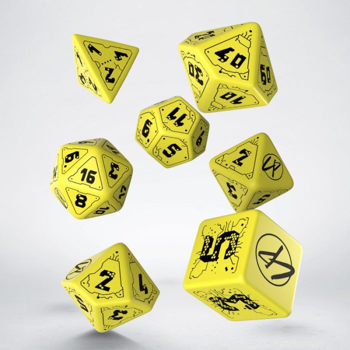 QW - Cyberpunk Red Dice Set: Danger Zone