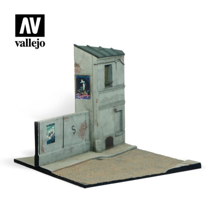 Vallejo - Scenics Bases 1/35 - French Street