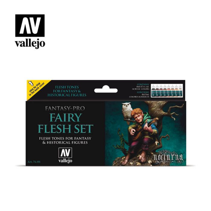 Vallejo - Game Color - Fairy Flesh 8 Color Set