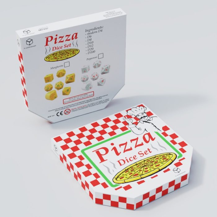 QW - Pizza Dice Set: Margherita