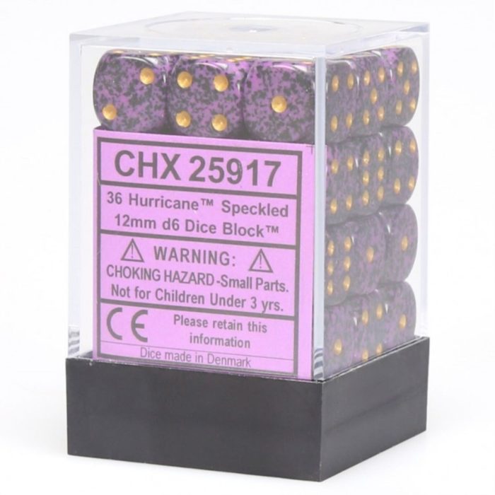Speckled® 12mm d6 Hurricane™ Dice Block™ (36 dice)