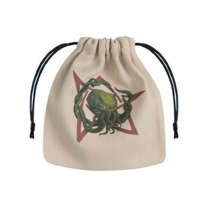 QW - Call of Cthulhu Beige & multicolor Dice Bag