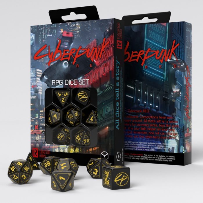 QW - Cyberpunk Red Dice Set: Wet Work