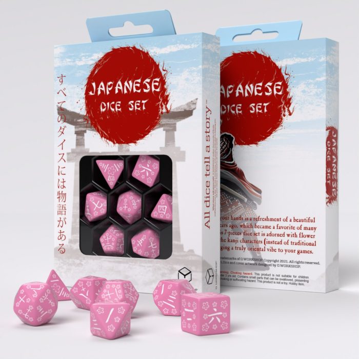 QW - Japanese Dice Set: Sweet Spring Memory