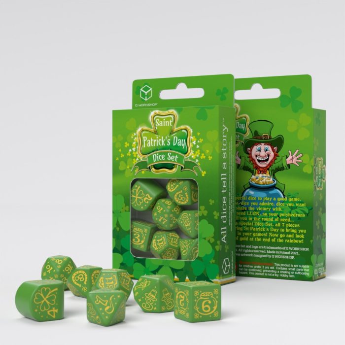 QW - St. Patrick Dice Set: The Lucky Charm