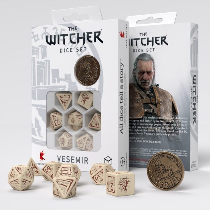 QW - The Witcher Dice Set. Vesemir - The Old Wolf