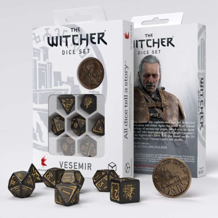 QW - The Witcher Dice Set. Vesemir - The Sword Master