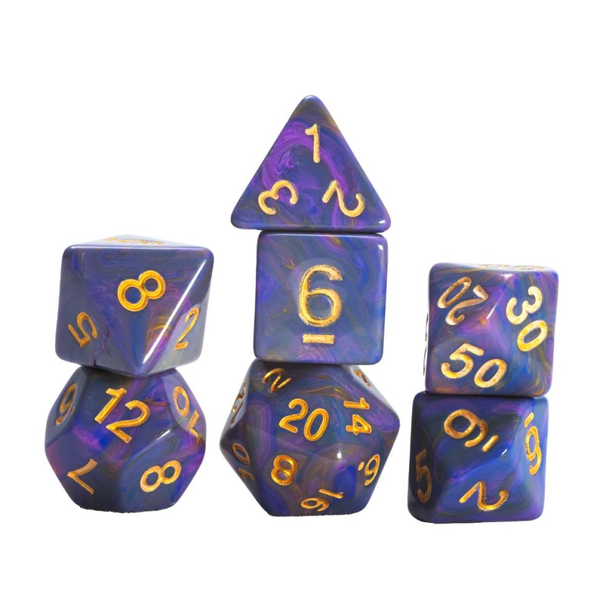 Sirius Dice – Dice Set - Purple Unicorn