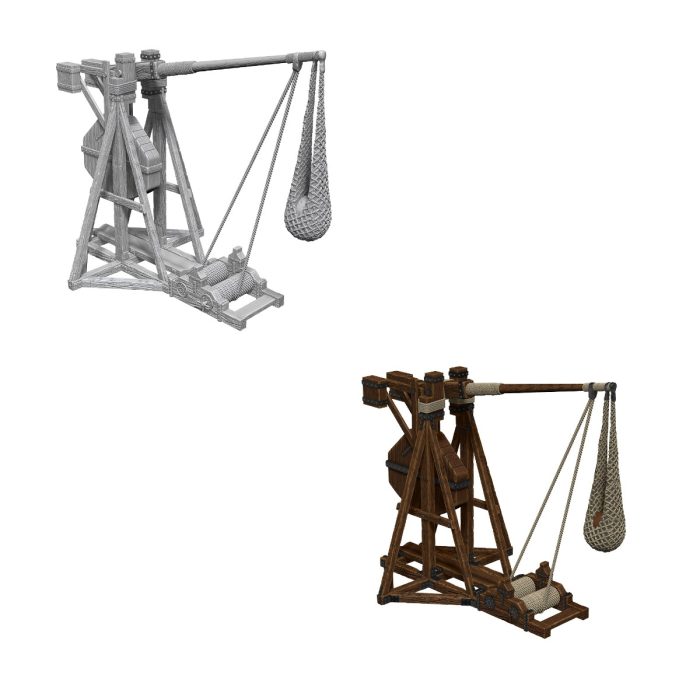 Wizkids Deep Cuts Unpainted Miniatures: Trebuchet